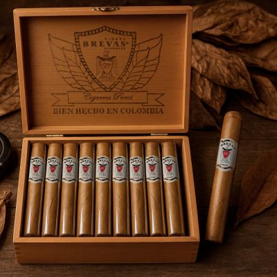 Cigarros Brevas Robustos x20 artesanales - Cigarros Brevas