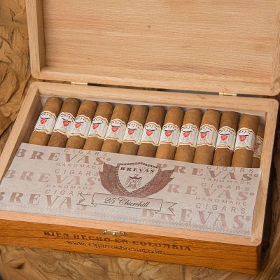 Cigarros Brevas Churchill x20 artesanales - Cigarros Brevas