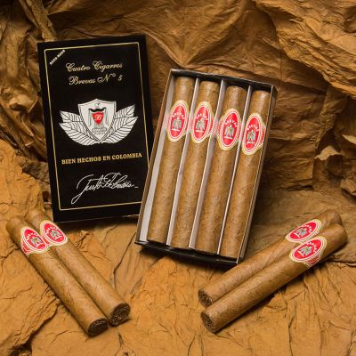 Cigarros Brevas N.5 x4 artesanales - Cigarros Brevas