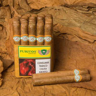 Cigarros Brevas Puritos x25 artesanales - Cigarros Brevas